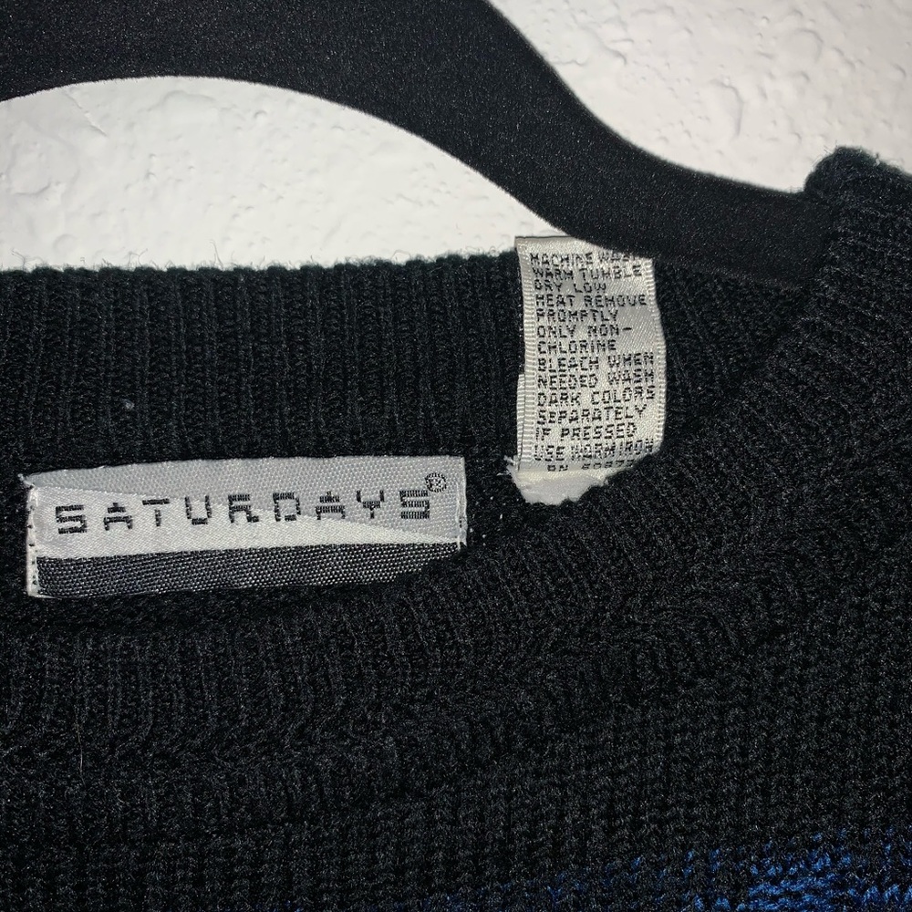 Vintage patterned sweater good condition - Picture 6 of 8